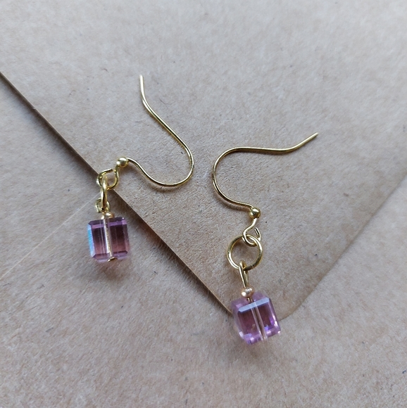 3 for 20 Handmade Cube Earrings - Picture 1 of 1